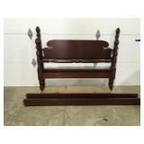 Wood Bedframe 54"