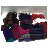 Ladies, sweaters, sizes small and medium