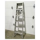 6 foot aluminum step ladder