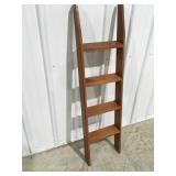 Wood ladder 50 inches tall