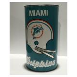 Miami dolphins trashcan 19" tallSome scratches
