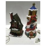 2 lighted items Christmas