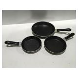 T-FAL frying pans