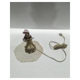 Vintage lighted 7 inch figurine