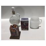 Glass decanter pitcher and more