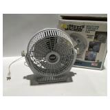 Small breeze machine, two speed fan