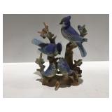 Blue jay bird decor