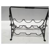 Metal wine rack