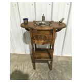 Antique smoking stand