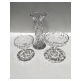 Clear glass items