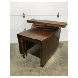 Monitor Drop leaf table with leaves and