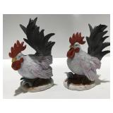Lefton china roosters