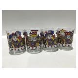 1980s, Libbey, King and Queen glasses