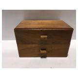 Vintage admirals cigar box / Shoe shining items