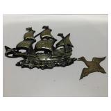 Metal wall hanging decor