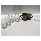 Miscellaneous glassware advertising
