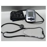 Blood pressure cuff & stethoscope