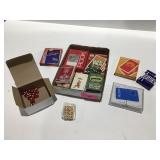 Playing cards in card games