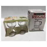 New  regal, electric, coffee, maker, anchor,