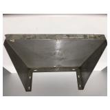 Overhead stainless steel shelf, 24 x 24
