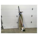 Ironing board & cleaning tools