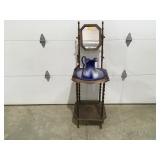 Wash basin & stand; R S PRUSSIA