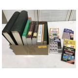 Stamp books & empty albums