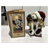 18" Christmas bear