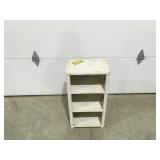 Wicker shelf