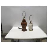 2 lamps
