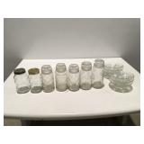 Glass jars