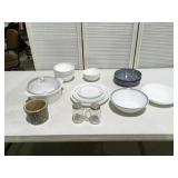 Corelle, dishes and bowls, sponge ware