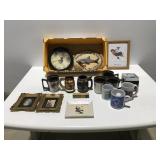 Fishing cups and decor