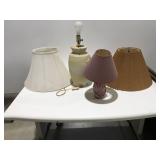2 lamps