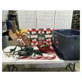 Tote of outdoor Christmas