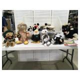 Tub of stuffed toys