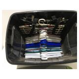 Tote of hangers