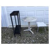 Outdoor furniture & tool holder