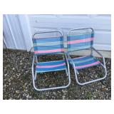 Beach chairs