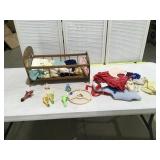 Baby doll crib & clothing