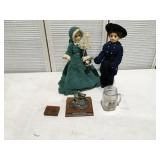 Dolls and civil war items