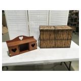 Bamboo trunk & shelf