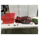 Tote with Christmas