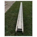 Werner Aluminum walk plank 28 foot