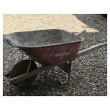 Wheel barrel rough condition
