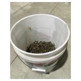 1/3 of bucket 3 1/4 nails