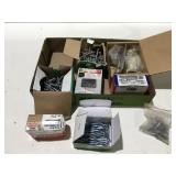 Miscellaneous hardware in boxes