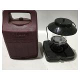 Coleman, propane, lantern, and case