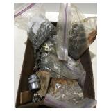 Hardware bolts, cotter pins, washers clamps