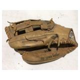 Spaulding left, handed baseball glove